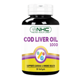 Looking for the Best Cod Liver Oil Capsules in Pakistan by Nutrix Health care. Complete pack with 30 softgels. Boost your immunity and get relief from joint pain.